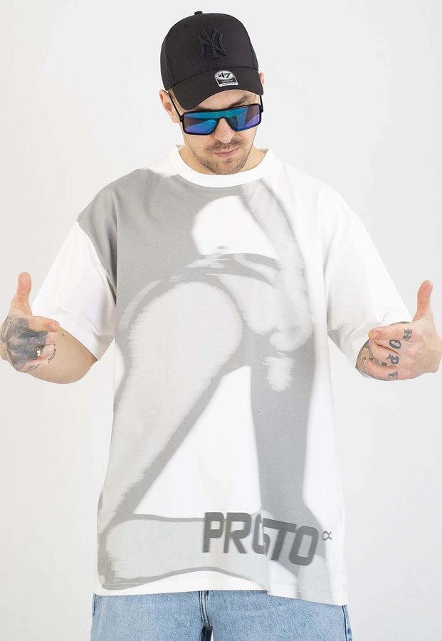 T-shirt Prosto NSFW off white