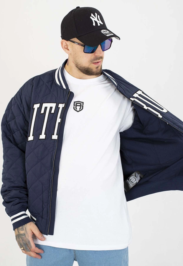 Kurtka Pit Bull Przejściowa Baseball Jupiter dark navy