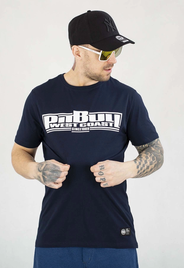 T-shirt Pit Bull Classic Boxing 190 dark navy