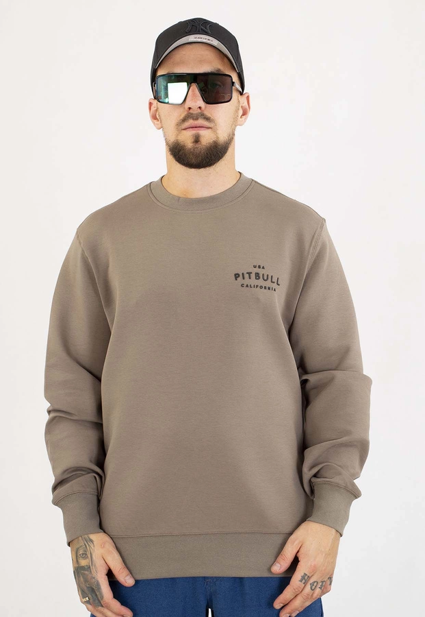 Bluza Pit Bull Bez Kaptura Sampson taupe