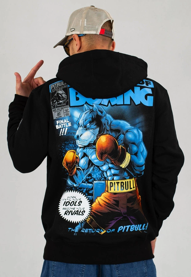 Bluza Pit Bull Master Of Boxing czarna