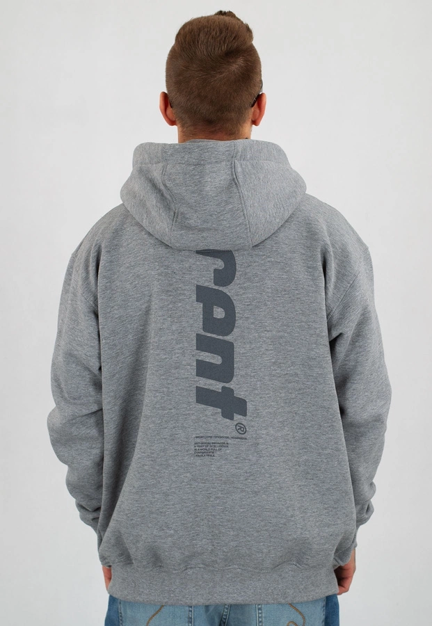Bluza Stoprocent Baggy Zip BackSpin szara