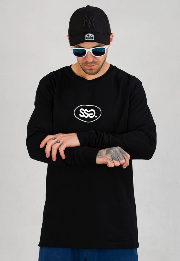 Longsleeve SSG Oval Frame Basic Logo czarny