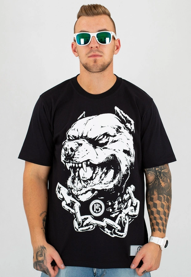 T-shirt Prima Sort Pitbull czarny