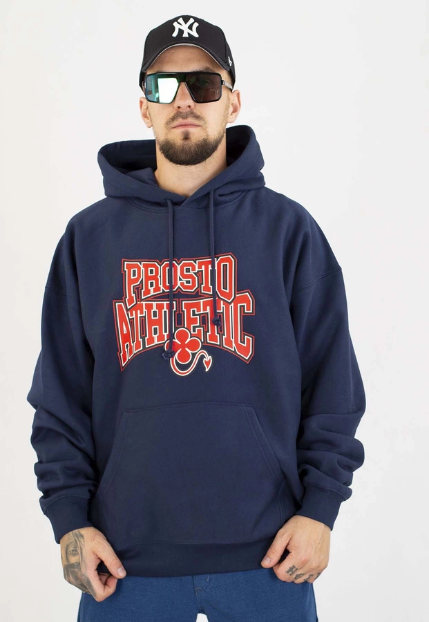 Bluza Prosto Z kapturem Chicago granatowa