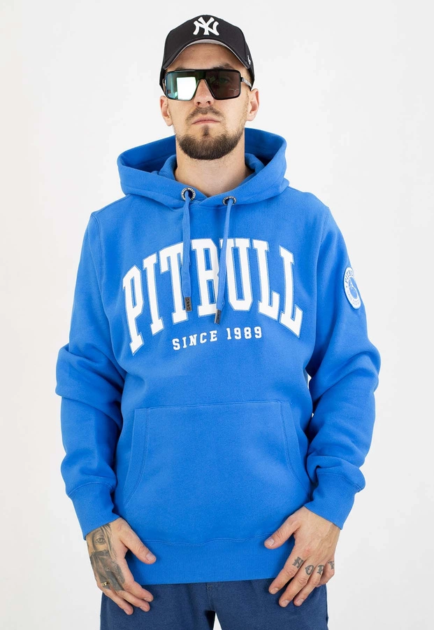 Bluza Pit Bull Z Kapturem Norton azurre blue