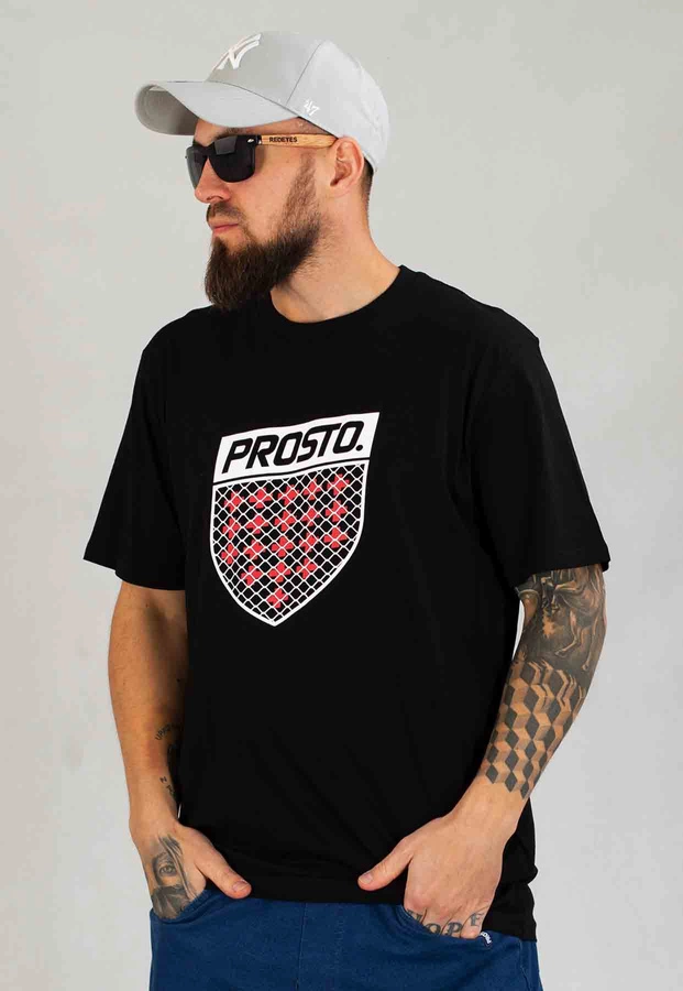 T-shirt Prosto Tripad czarny