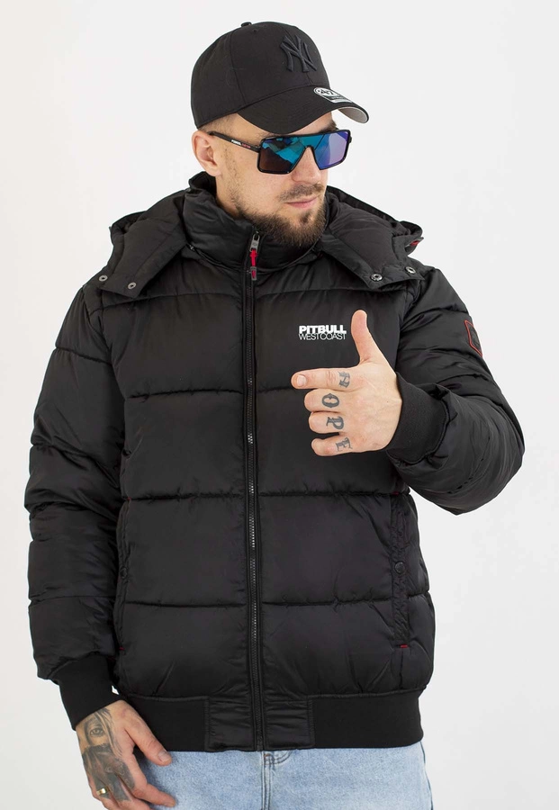 Kurtka Pit Bull Zimowa Walpen black