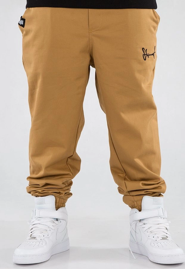 Spodnie Stoprocent Joggery Classic 16 beige