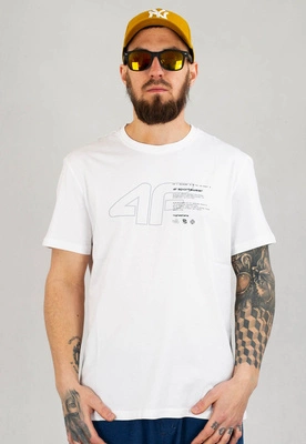 T-shirt 4F M303 biały