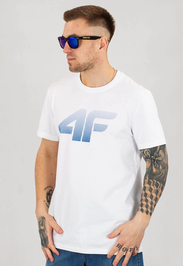 T-shirt 4F TSM004 biały