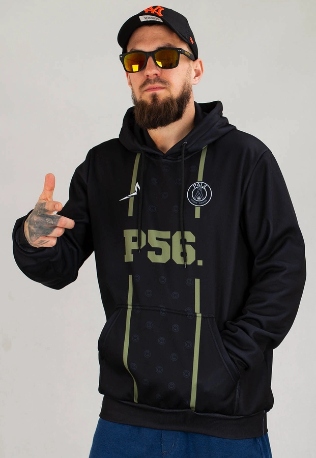 Bluza Dudek P56 Hoodie Palę Sobie Grass Football czarna khaki