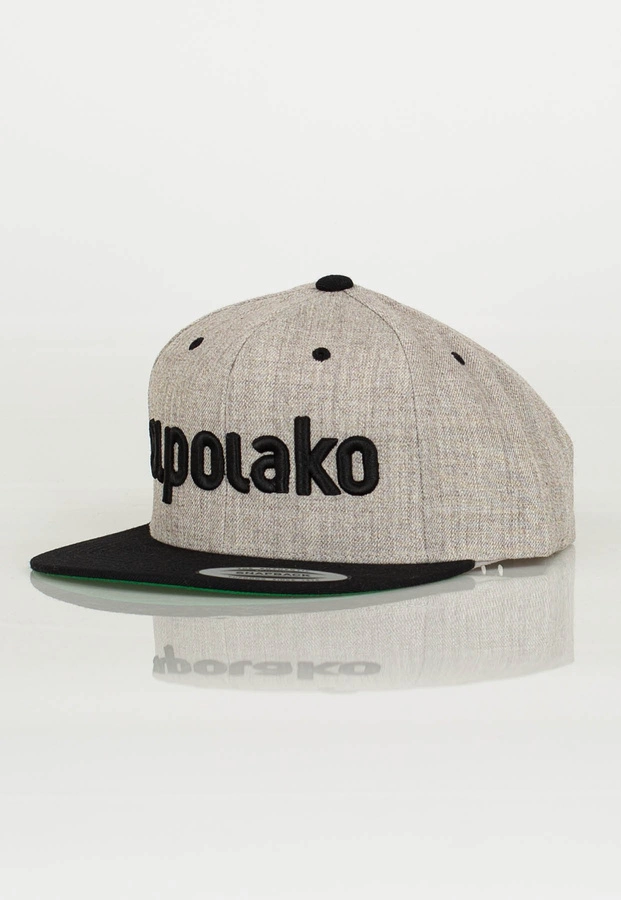 Czapka Snapback El Polako Classic szaro czarna