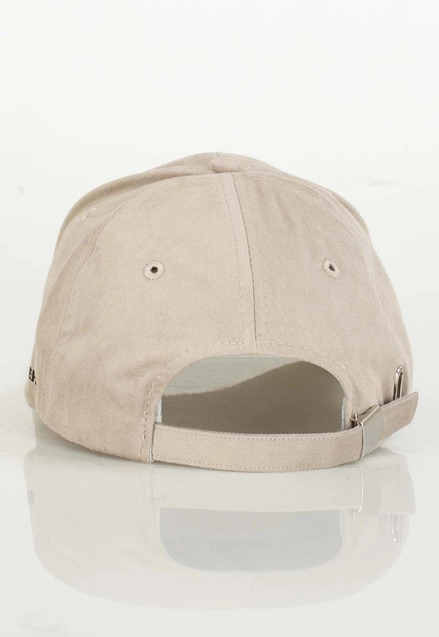 Czapka Snapback Ciemna Strefa Laur beżowa