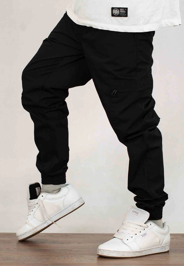 Spodnie Diamante Wear Jogger Cargo Unisex Rip Stop czarne