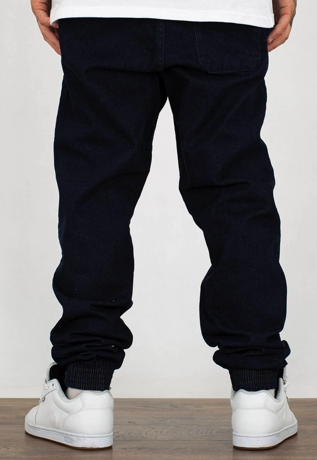 Spodnie SSG Jogger Slim Jeans Haft dark