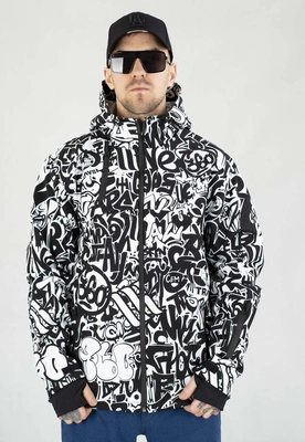 Kurtka 360CLTH SoftShell 360 Travel biało czarna