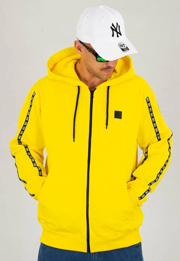 Bluza SSG Zip Premium Logo Tape żółta