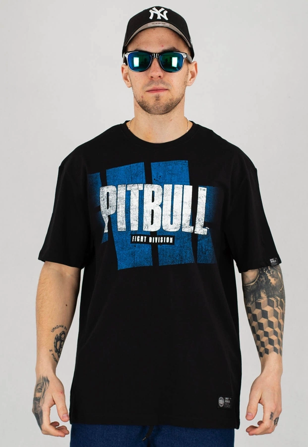 T-shirt Pit Bull Vale Tudo czarny