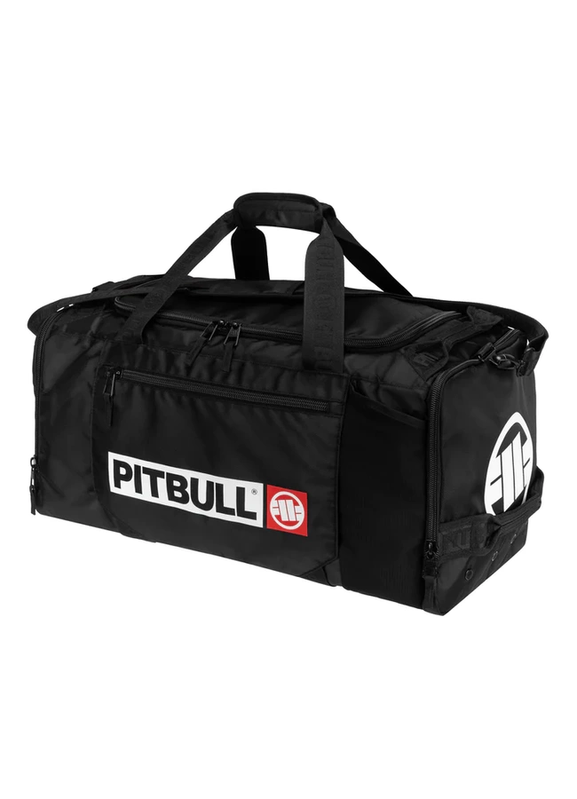 Torba Pit Bull Sports Bag Hilltop Fight czarno biała