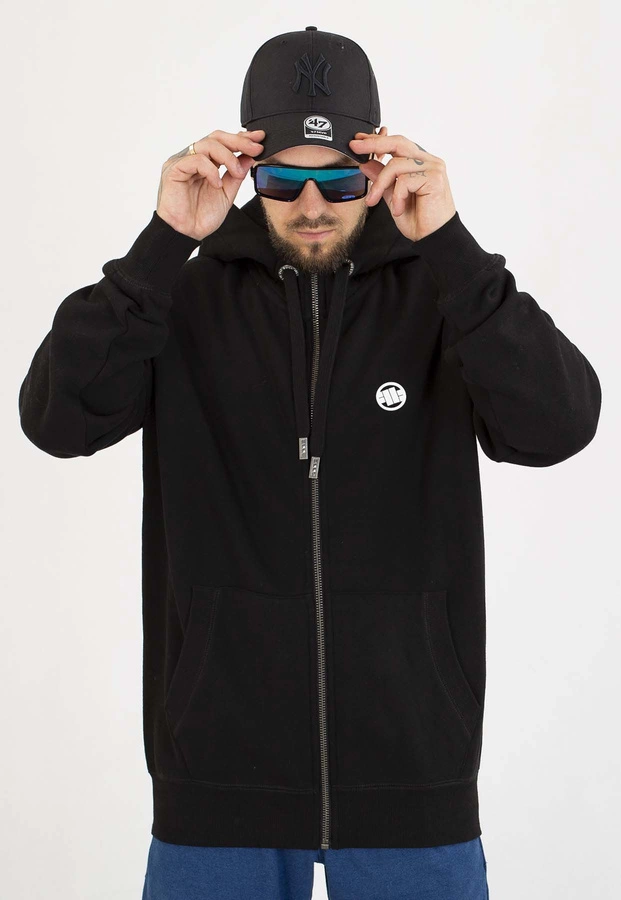 Bluza Pit Bull Z Kapturem ZIP Small Logo czarna