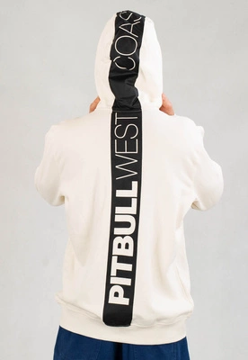 Bluza Pit Bull Z Kapturem ZIP Terry Group Hilltop beżowa