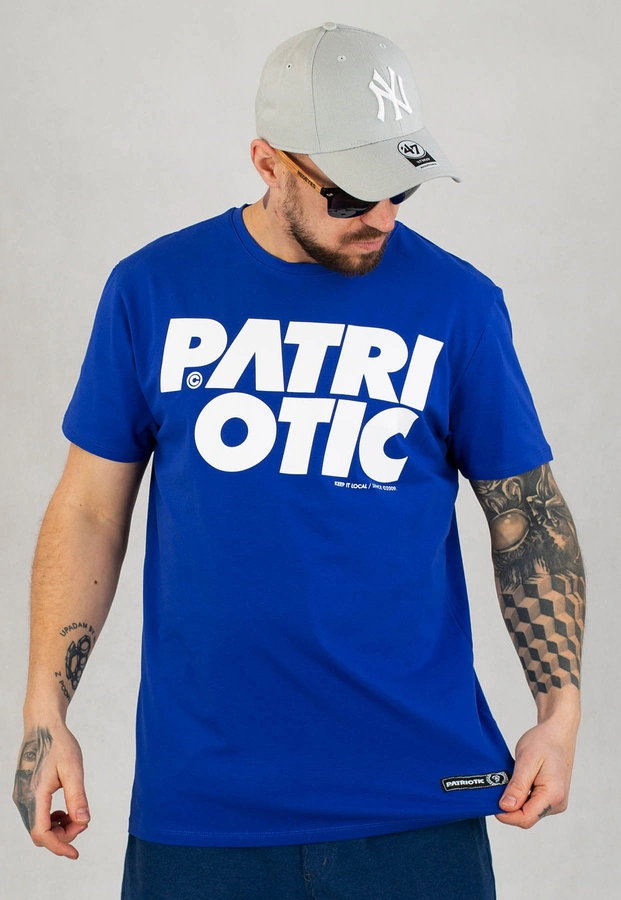 T-shirt Patriotic CLS granatowy