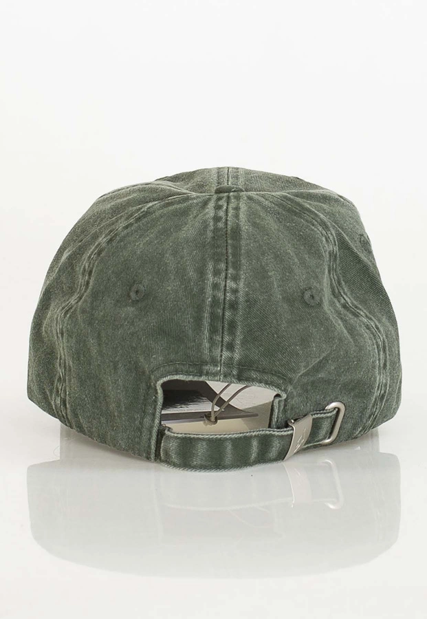 Czapka 6 Panel Prosto Infinity zielona sprana