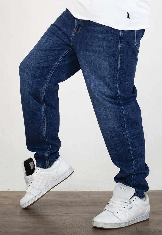 Spodnie I8 Denim BOY62 dark blue