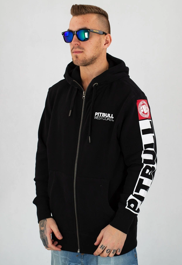 Bluza Pit Bull Zip Hilltop czarna
