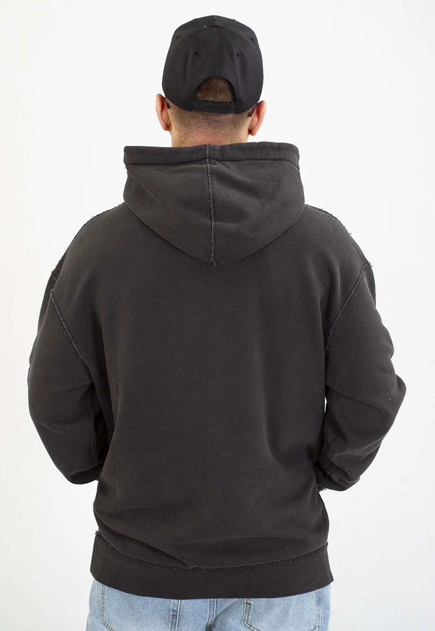 Bluza Pit Bull Z Kapturem Orlando washed dark graphite