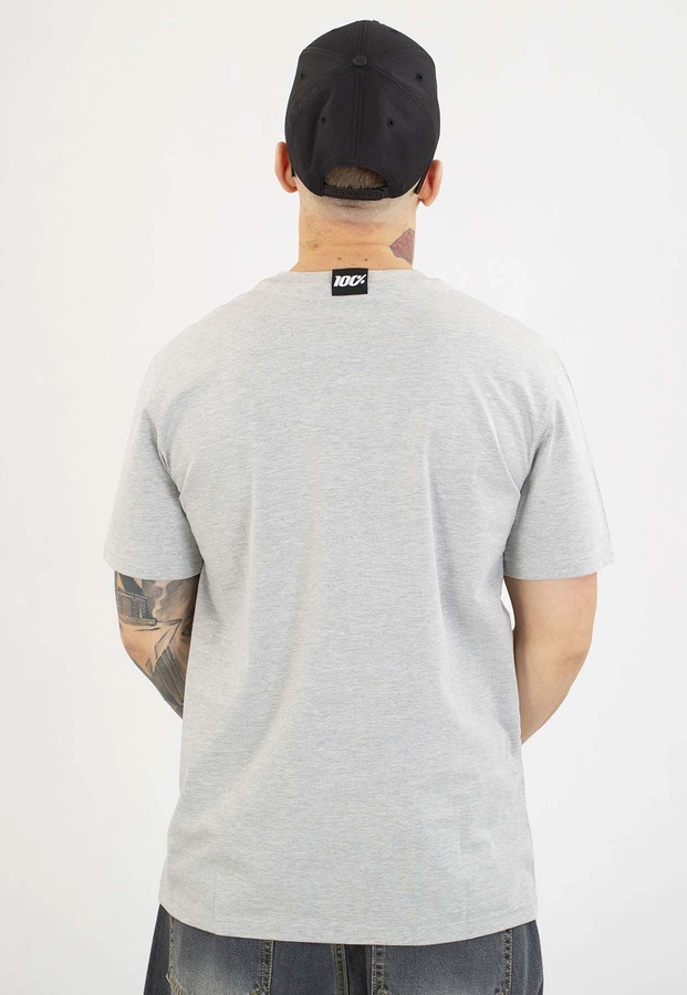 T-shirt Stoprocent Essa Haftbark szary