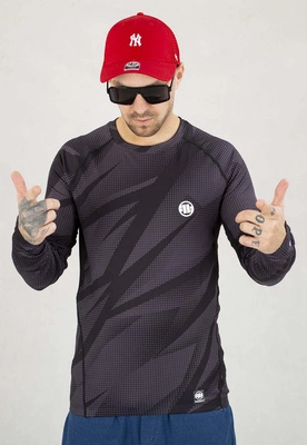 Longsleeve Pit Bull Sportowy Rashguard Dot Camo II szary