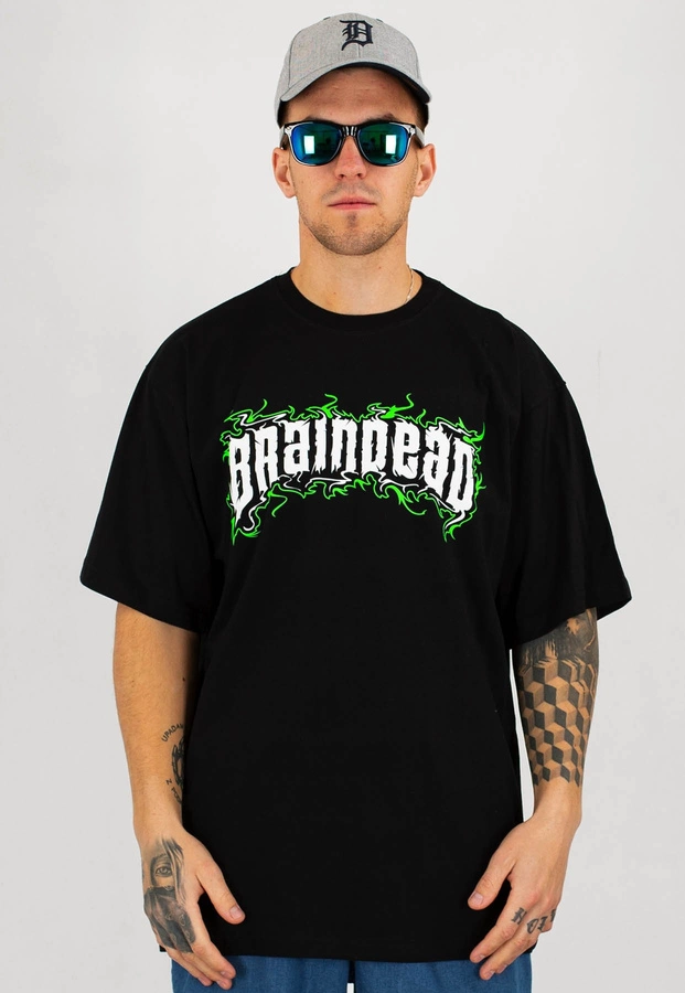 T-shirt Brain Dead Familia Ośmiornica czarny