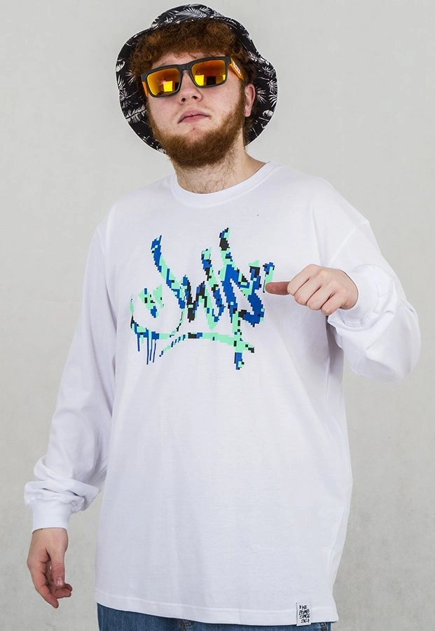 Longsleeve JWP Pixel biały