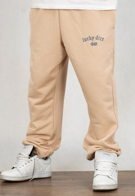 Dresy Lucky Dice Basic Logo beżowe