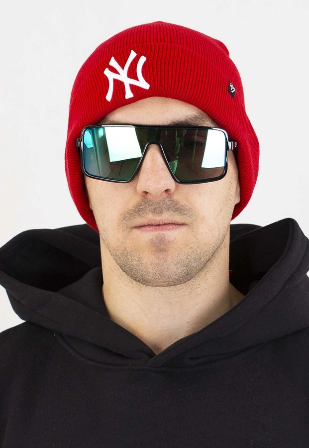 Czapka Zimowa 47 Brand MLB New York Yankees Raised '47 CUFF KNIT B-RKN17ACE-RDA