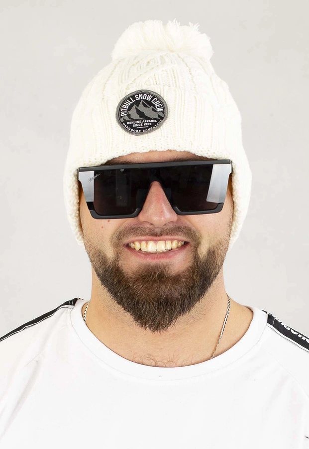 Czapka Zimowa Pit Bull Snow Crew white