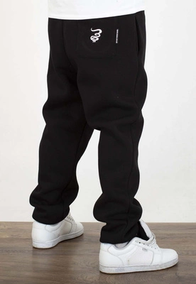 Dresy Grube Lolo Dymek Haft Back czarno białe