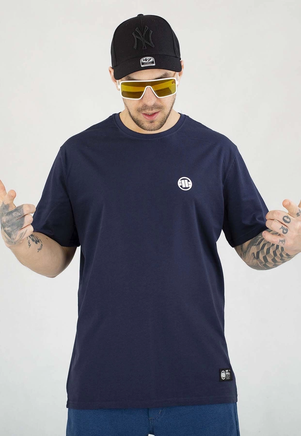 T-shirt Pit Bull Small Logo 170 navy