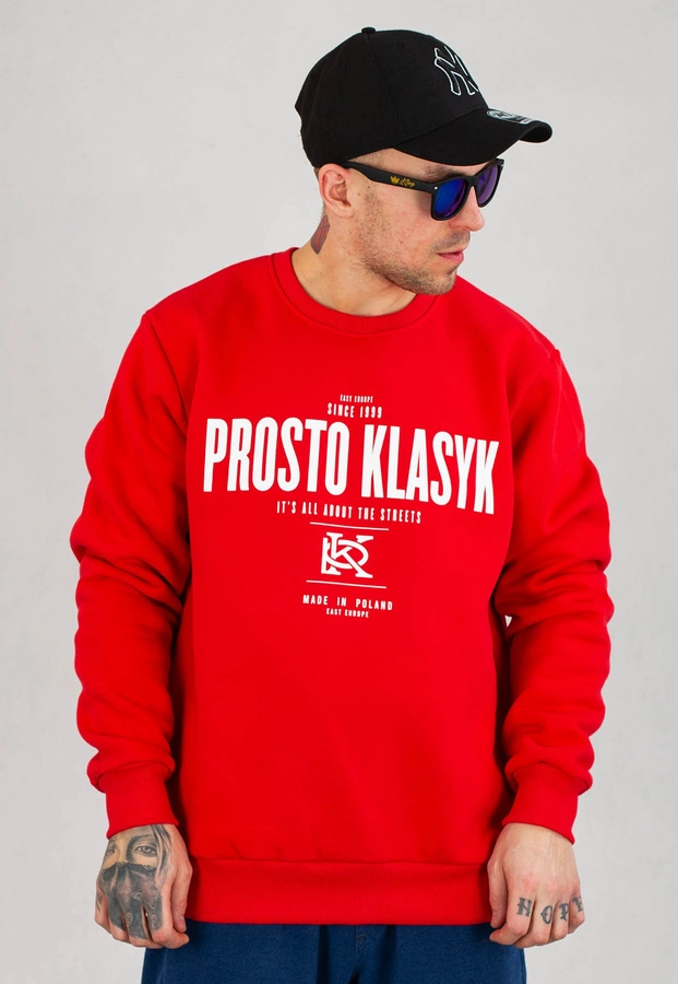 Bluza Prosto Knockout czerwona