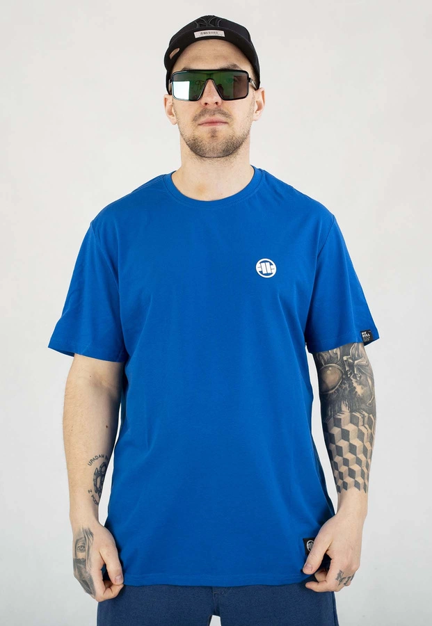 T-shirt Pit Bull Small Logo 170 royal blue