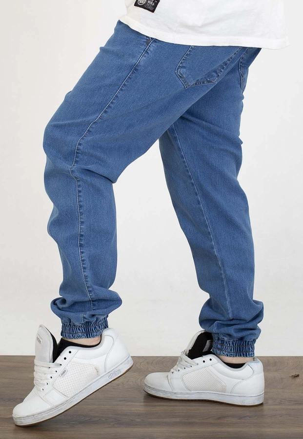 Spodnie Jigga Wear Crown Jogger Jeans blue