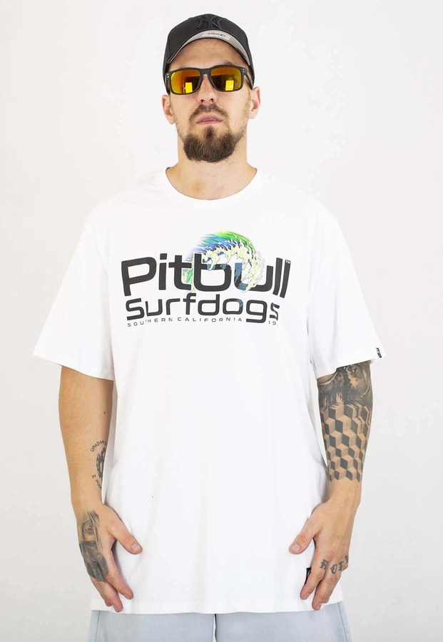 T-shirt Pit Bull Camino 190 white