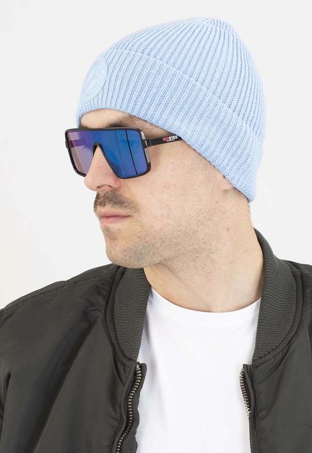 Czapka Zimowa Pit Bull San Diego CA light blue