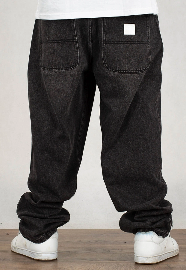 Spodnie Mass Jeans Baggy Fit Craft black washed