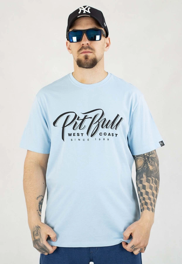 T-shirt Pit Bull El Jeffe 170 light blue