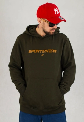 Bluza 4F Z Kapturem M0773 oliwkowa