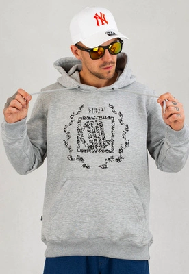 Bluza Diil QR szara melanż