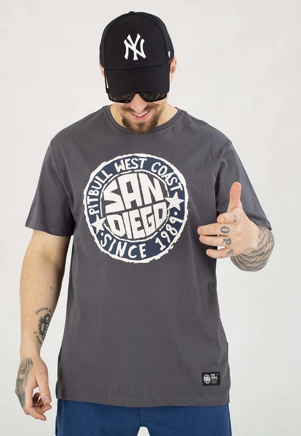 T-shirt Pit Bull San Diego Sun 170 graphite